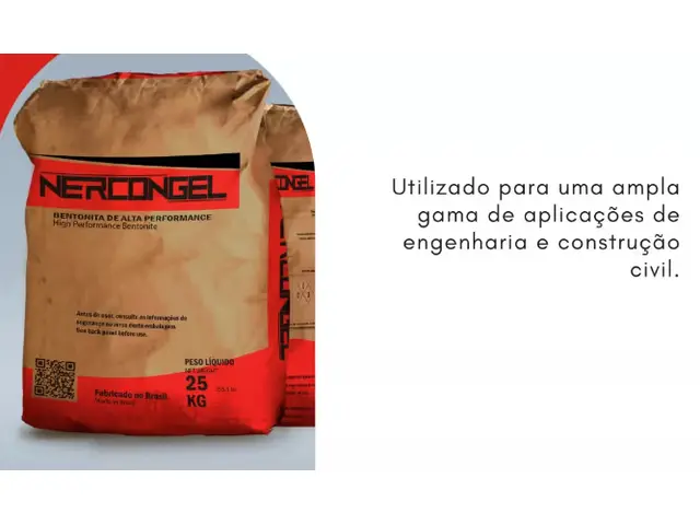 Sacos de bentonita Nercongel de 25 kg